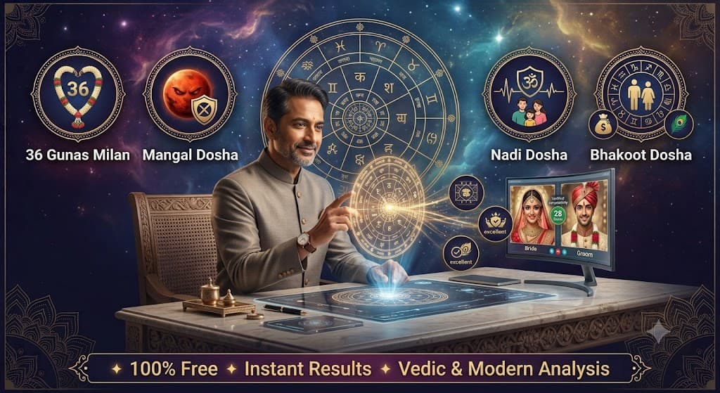 Kundali matching couple compatibility analysis