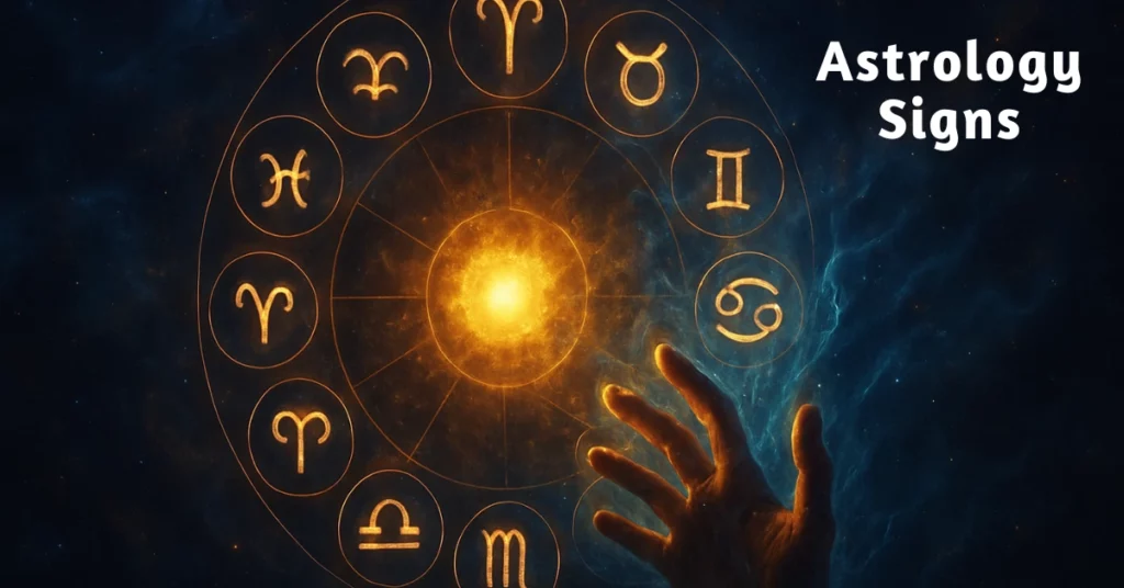Astrology signs guide showing zodiac meanings, personality traits, and compatibility explained in detail.