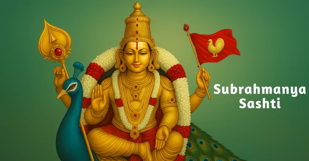 Subrahmanya Sashti: The auspicious day dedicated to Lord Murugan, celebrated with devotion and rituals