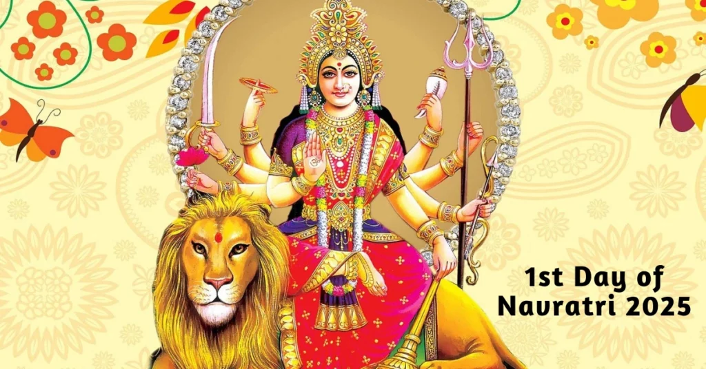 1st Day of Navratri 2025 rituals, significance and spiritual meaning with traditions explained