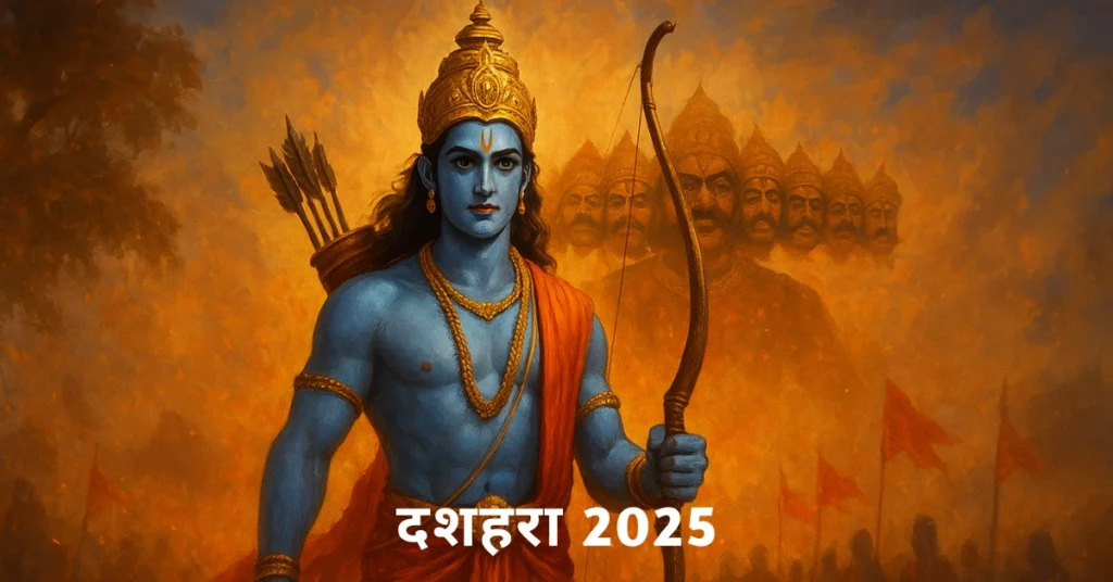 दशहरा 2025 तिथि, महत्व, उत्सव और आध्यात्मिक अर्थ, हिन्दू त्योहार का महत्त्वपूर्ण उत्सव