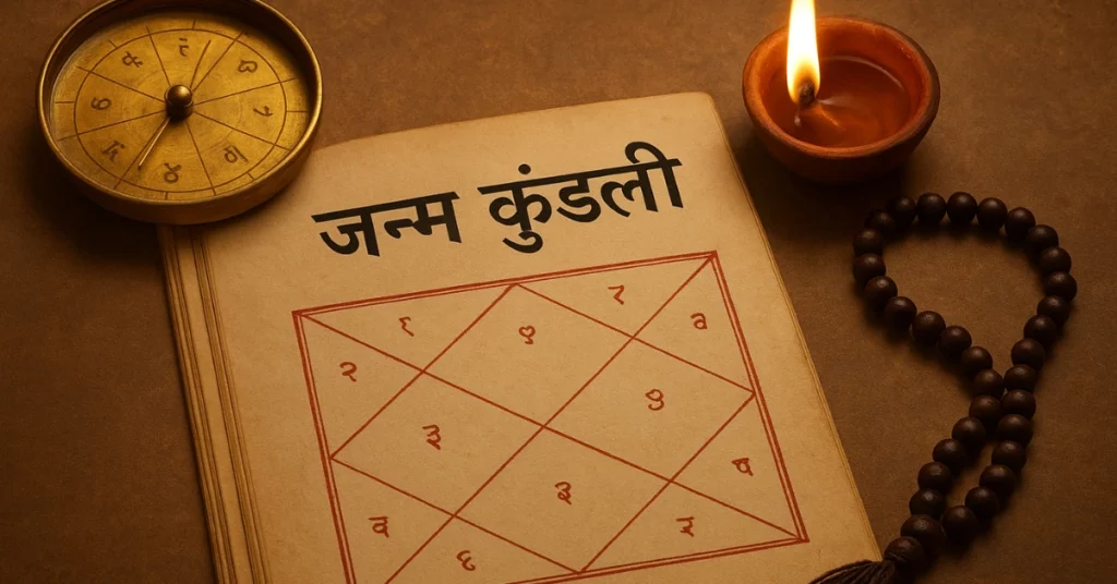 जन्म कुंडली पढ़ना द्वारा जीवन पथ, भविष्य और व्यक्तित्व को समझने की संपूर्ण मार्गदर्शिका