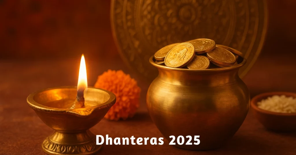 Dhanteras 2025 celebration with rituals, traditions, and astrological insights for wealth and prosperity