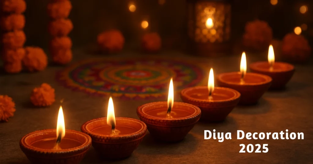 Creative and festive Diya Decoration 2025 ideas to brighten your home for Diwali celebrations
