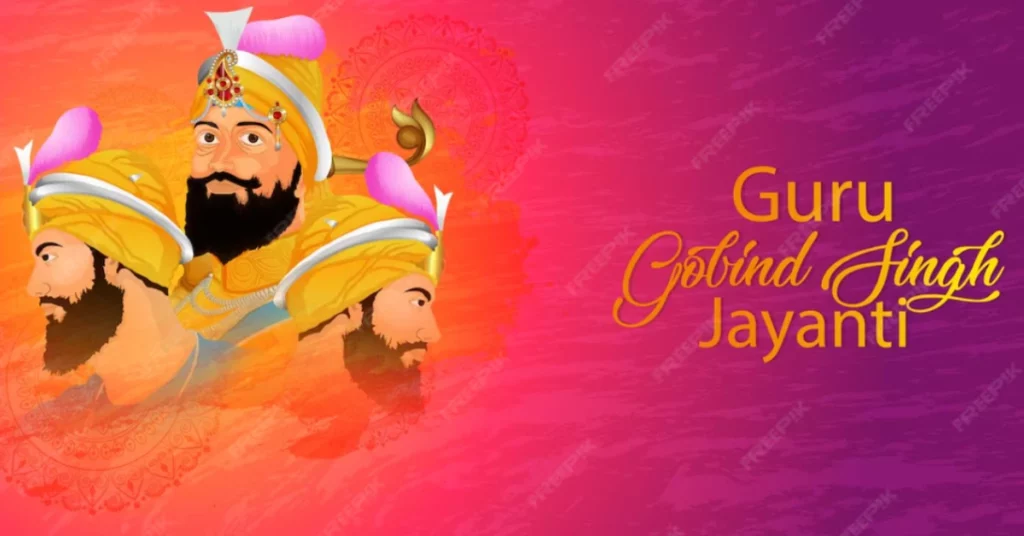 Happy Guru Gobind Singh Jayanti celebration honoring his teachings, wisdom, and spiritual legacy