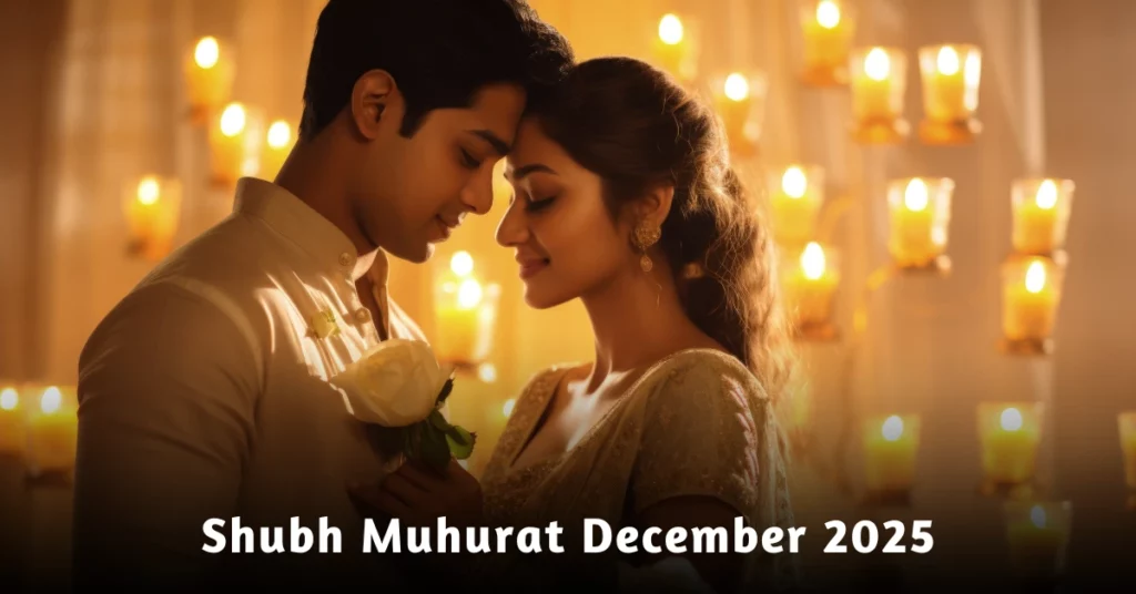 Shubh Muhurat December 2025 with auspicious dates, timings and rituals for important events and ceremonies