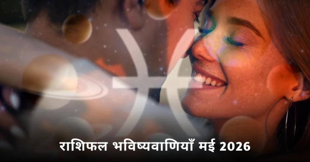 राशिफल भविष्यवाणियाँ मई 2026 में प्रेम, करियर और स्वास्थ्य के लिए ज्योतिषीय मार्गदर्शन