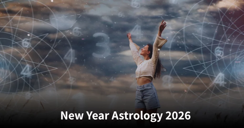 New Year Astrology 2026 predictions for zodiac signs, luck, love, career, and major life changes